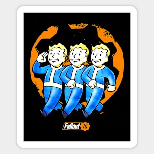 Vault Boy Trio Magnet